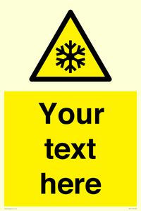 Custom Snowflake Sign